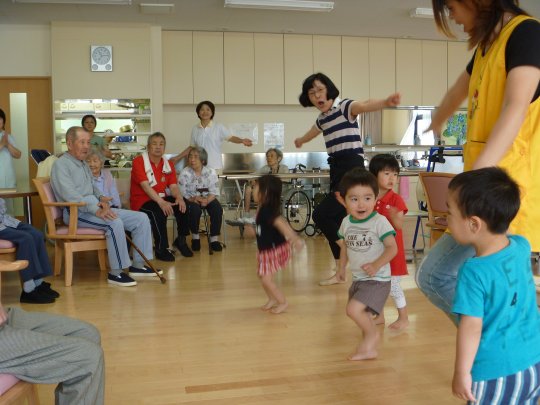 近所の施設訪問