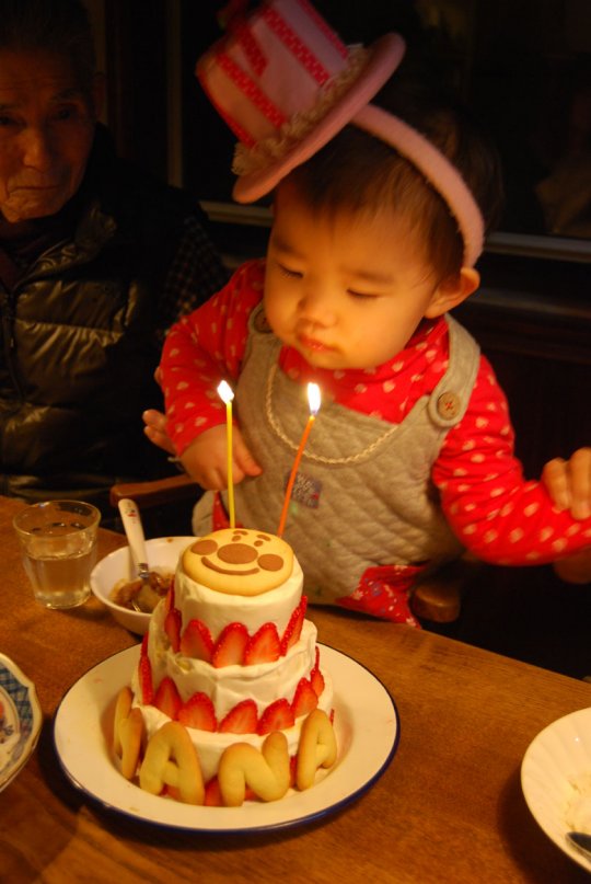 ２歳のお誕生会